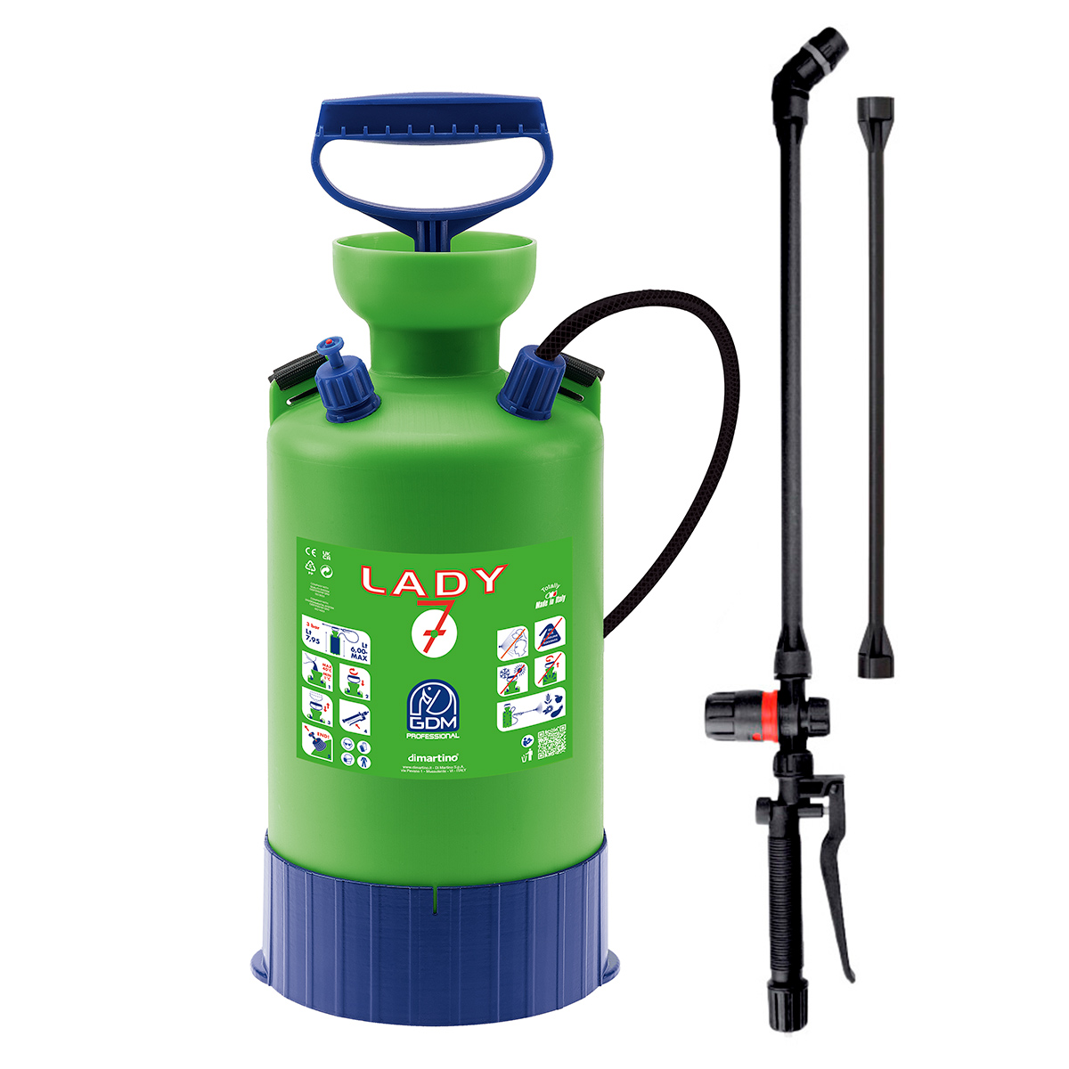 DI MARTINO - Pressure sprayers 5-10 lt GDM Professional | LADY 7