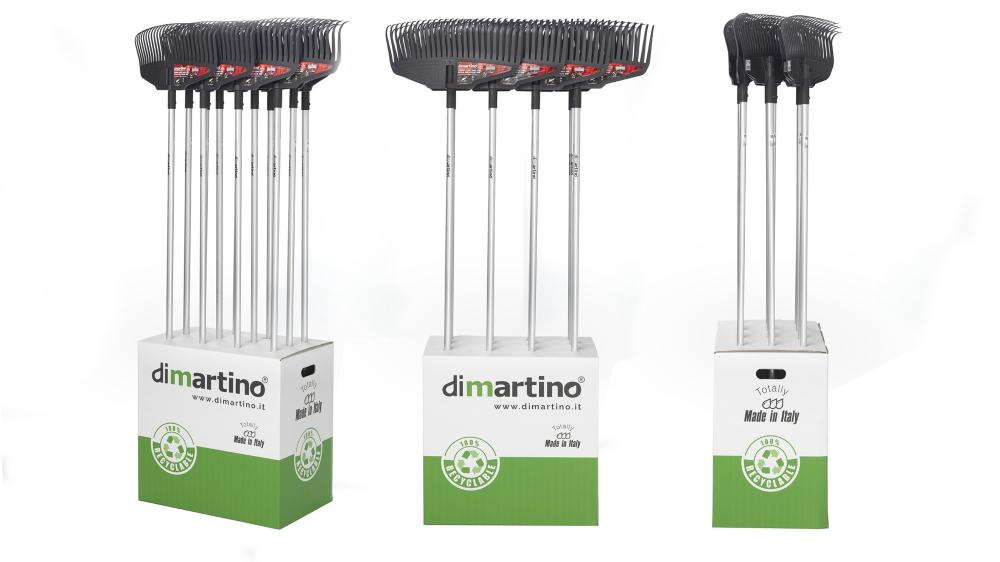 DI MARTINO - Multipurpose shovels Leaf broom Agritools | RAKE / SHOVEL DISPLAY