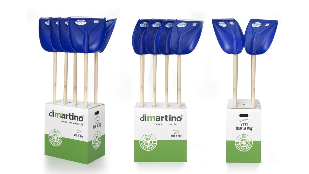 DI MARTINO - Multipurpose shovels Leaf broom Agritools | RAKE / SHOVEL DISPLAY