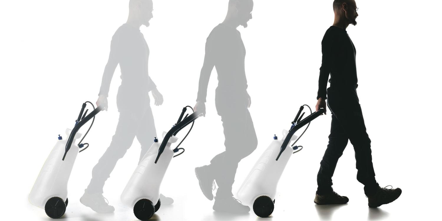 DI MARTINO - Pressure sprayer with trolley